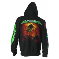 mikina s kapucí pánské Gamma Ray - 30 Years Green Logo - ART WORX - 712209-001