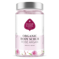 Eliah Sahil Organic Tělový peeling růže a argan 256 g