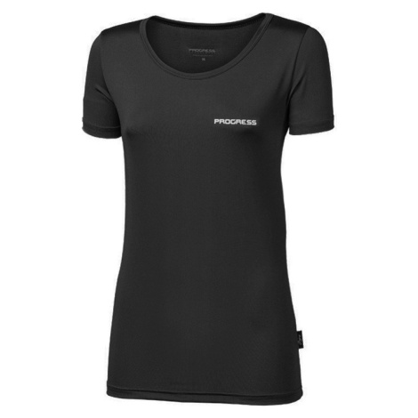 Dámské sportovní triko PROGRESS Poly Lady černé