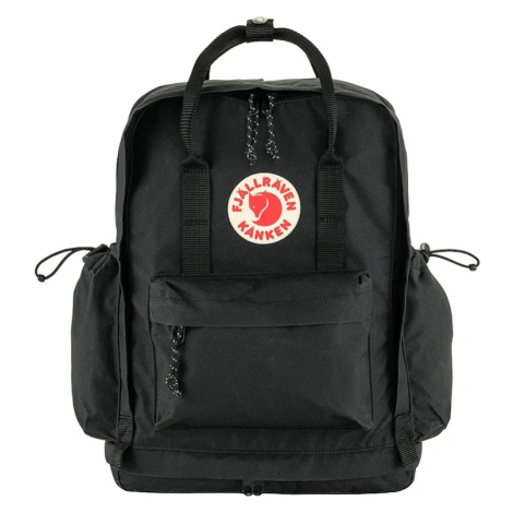 Batoh Fjallraven Kanken černá barva, velký, hladký, F23200251 Fjällräven