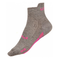 Litex Sportovní ponožky CoolMax 9A016 reflexně růžová