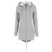 Šedá dámská mikina Urban Classics Ladies Sweat Parka