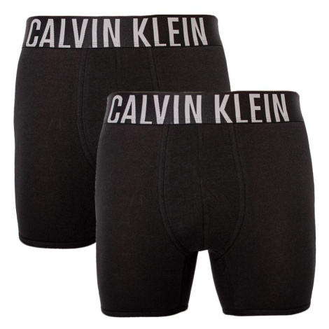 2PACK pánské boxerky Calvin Klein černé (NB2603A-UB1)