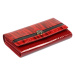 Dámská kožená peněženka Cavaldi H22-2-DBF červená