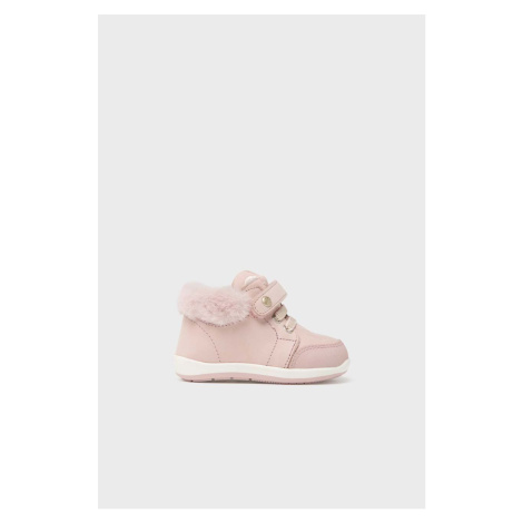 Dětské zimní boty Mayoral růžová barva
