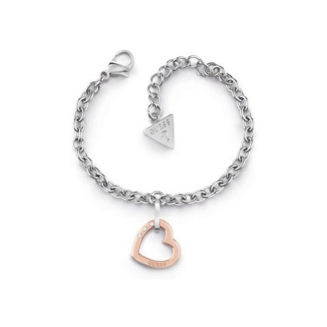 Guess Hearted Chain UBB29078-S