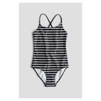 H & M - Jednodílné plavky's potiskem - černá