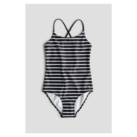 H & M - Jednodílné plavky's potiskem - černá H&M