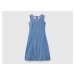 Benetton, Fitted Chambray Dress
