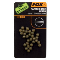 Fox Gumové korálky Edges Tapered Bore Beads 4mm 30ks