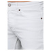 Pánské džínové džíny bílé Dstreet UX3922