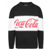 Mr. Tee Coca Cola Stripe Oversize Crewneck black