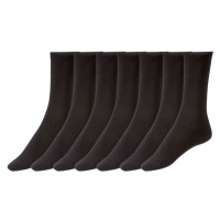 esmara® Dámské ponožky BIO, 7 párů (černá)