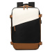 Miss Lulu Voděodolný funkční batoh s USB portem 24L - černý