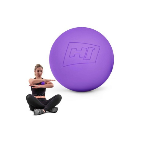 Silikonová masážní koule 63mm jednotlivá - fialová Hop-sport