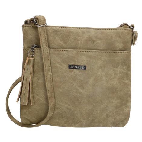 Beagles Tmavě zelená malá crossbody kabelka „Lory“