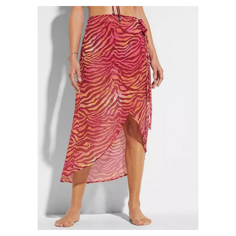 Bonprix BPC SELECTION plážová zavinovací sukně Barva: Růžová, Mezinárodní