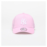New Era New York Yankees League Essential Trucker Cap Pink/ White