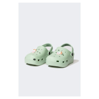 DEFACTO Girls Slip On High Sole Slippers