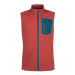 Pánská softshellová vesta Tofano-m tmavě červená - Kilpi
