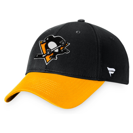 Pánská kšiltovka Fanatics Core Structured Adjustable Pittsburgh Penguins