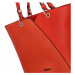 Dámská módní kabelka přes rameno oranžově červená - David Jones Bijanka červená
