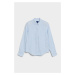 KOŠILE GANT REG LINEN STRIPE SHIRT GENTLE BLUE