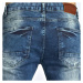 Just Rhyse Destroyed Straight Fit Jeans blue