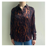 Koton Patterned Satin Shirt