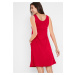 BONPRIX šaty s kapsami Barva: Červená, Mezinárodní