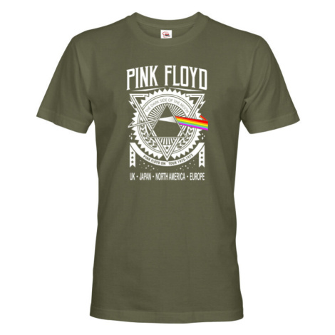 Pánské tričko s potiskem Pink Floyd - rockové tričko s potiskem Pink Floyd BezvaTriko