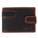 Sendi Design Pánská kožená peněženka D-B201 RFID hnědá