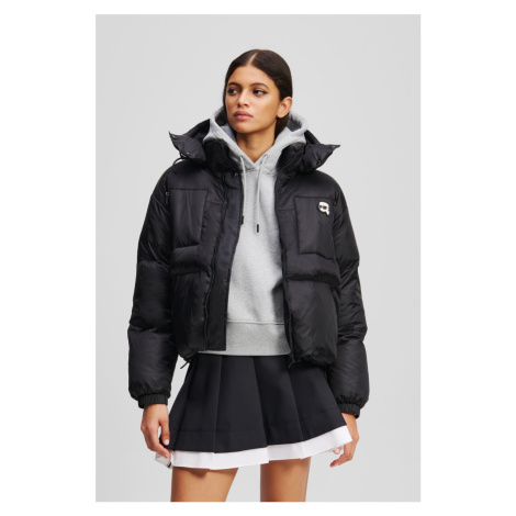 Bunda karl lagerfeld ikon puffer jacket black