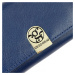 Trendy dámská kožená peněženka Juana, modrá