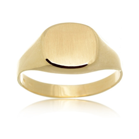 Pánský prsten ze žlutého zlata PP008F + DÁREK ZDARMA Ego Fashion