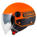 Moto přilba Cassida Handy Plus Linear oranžová matná/černá