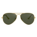 Sluneční brýle Ray-Ban AVIATOR LARGE METAL pánské, zlatá barva, 0RB3025