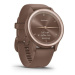 Garmin vívomove Sport Peach Gold/Cocoa Silicone Band - 010-02566-02