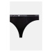 Tanga Emporio Armani Underwear 2-pack černá barva, 163333 4F223