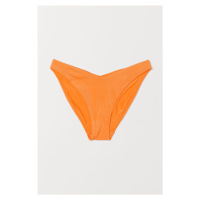 H & M - Bikinové kalhotky do véčka - oranžová