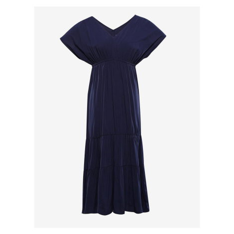 Tmavě modré dámské letní šaty ALPINE PRO Graana