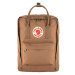 Batoh Fjallraven Kanken béžová barva, velký, hladký, F23510