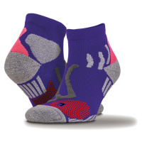 Spiro Unisex kompresní sportovní ponožky RT294 Purple