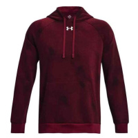 Under Armour RIVAL Pánská mikina, vínová, velikost