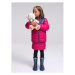 Loap INGRITTE Dívčí zimní bunda, růžová, velikost