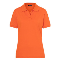 James&Nicholson Dámská polokošile JN071 Dark Orange