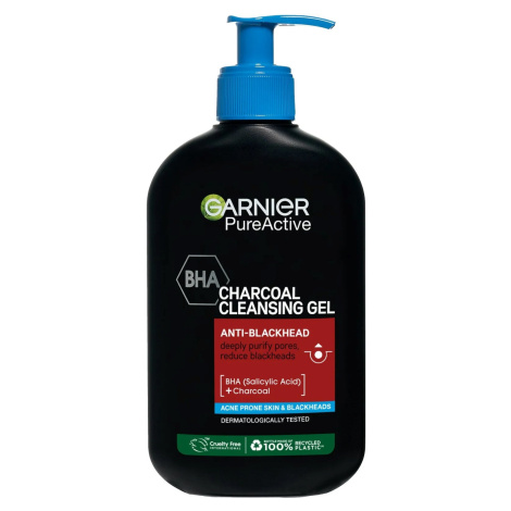 Garnier Čisticí gel proti černým tečkám (Charcoal Cleansing Gel) 250 ml