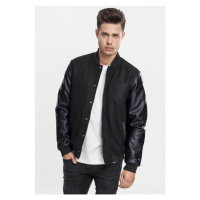 Urban Classics Oldschool College Jacket blk/blk