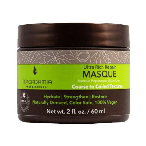 Macadamia Hloubkově regenerační maska pro poškozené vlasy Ultra Rich Repair (Masque) 236 ml Macadamia Natural Oil