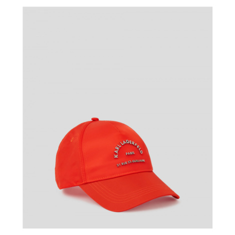 Kšiltovka karl lagerfeld rsg nylon cap červená